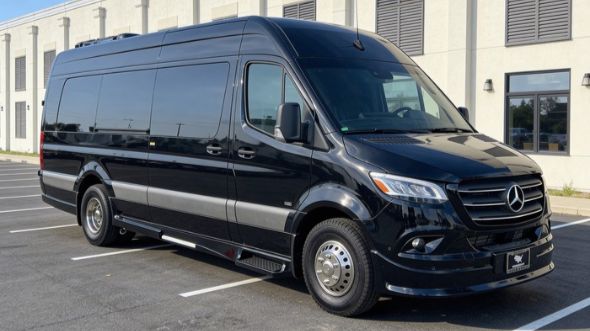 anchorage airport sprinter van service