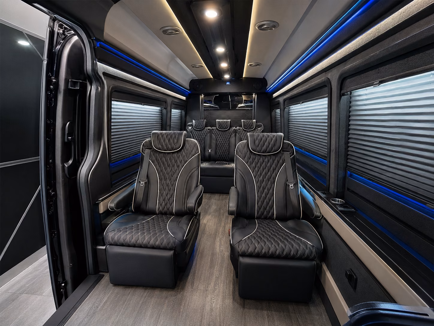 12 passenger sprinter van interior