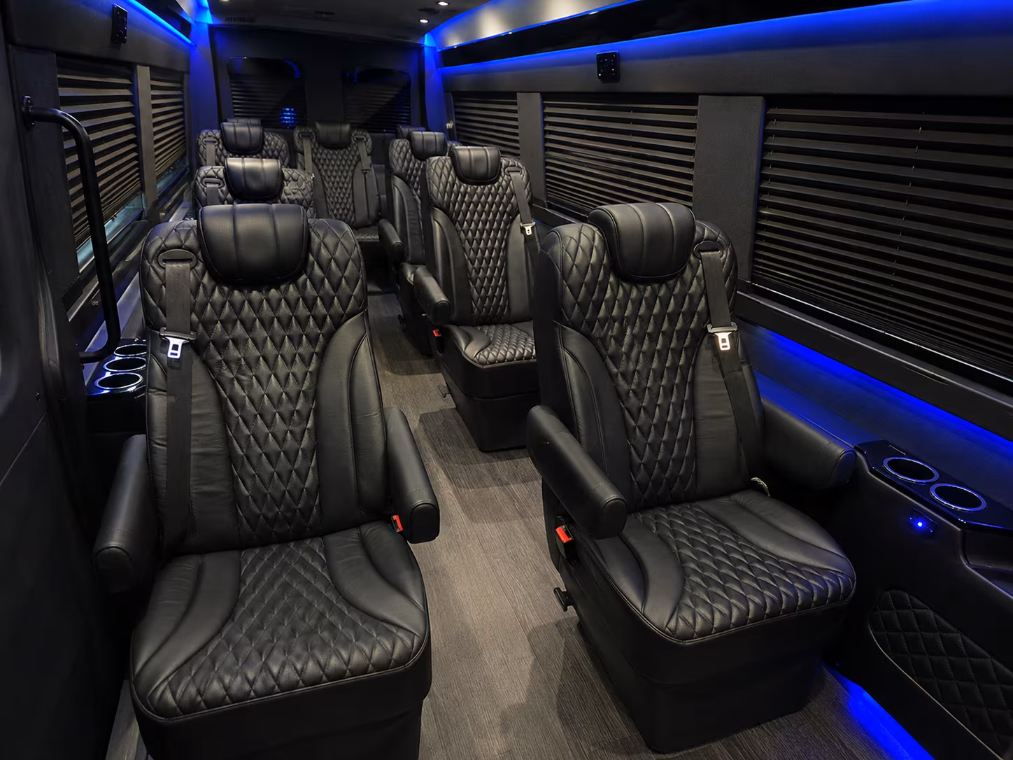 8 passenger sprinter van inside