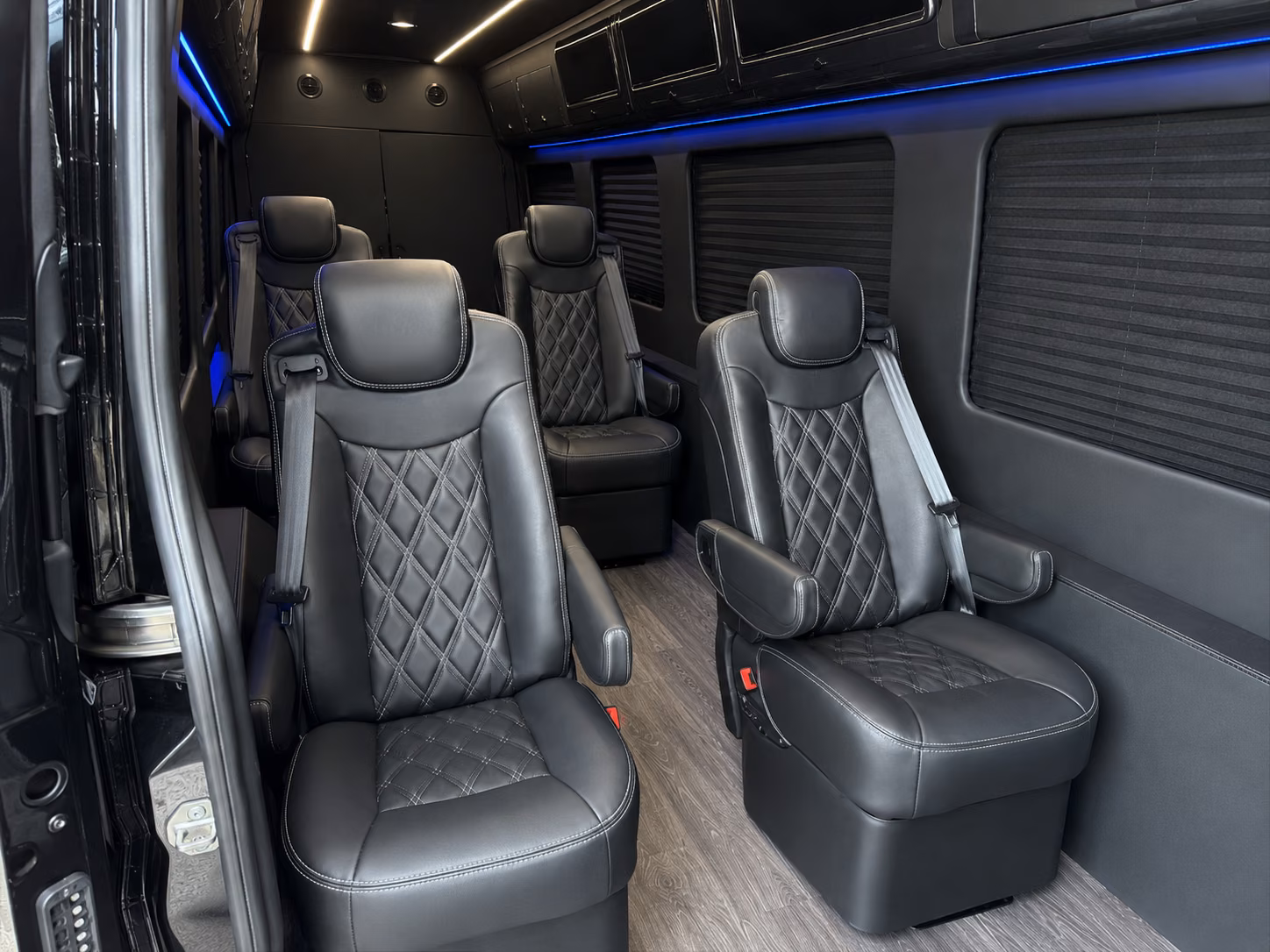 8 passenger sprinter van interior