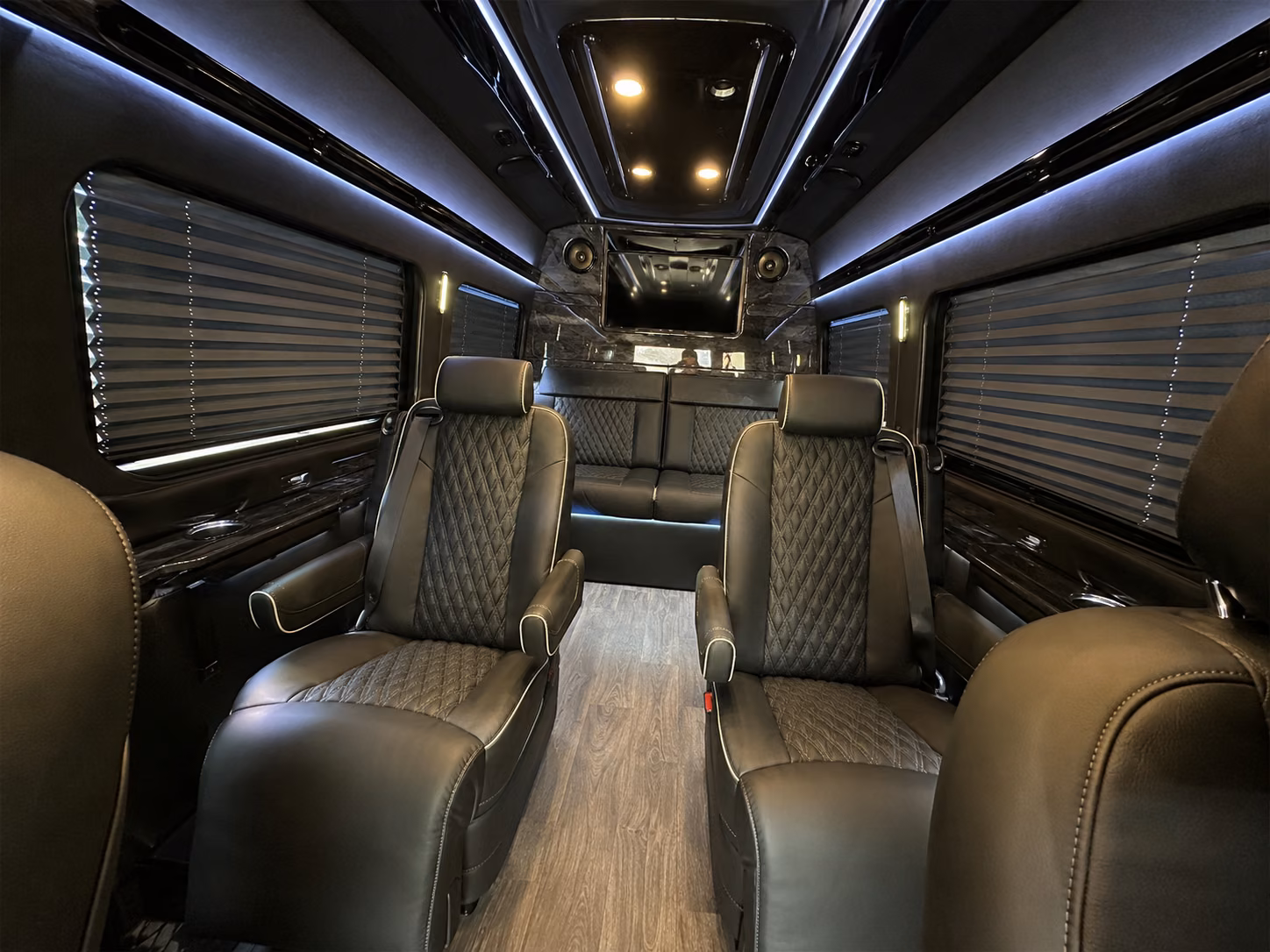 anchorage 15 passenger sprinter van interior