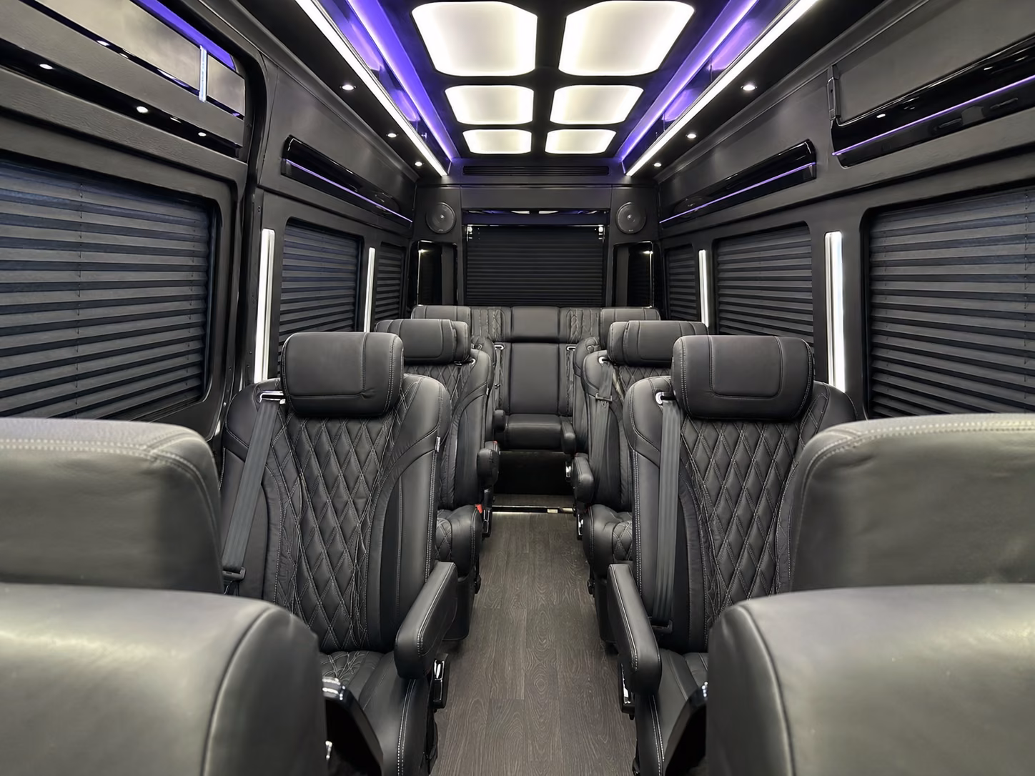 anchorage 20 passenger sprinter van inside