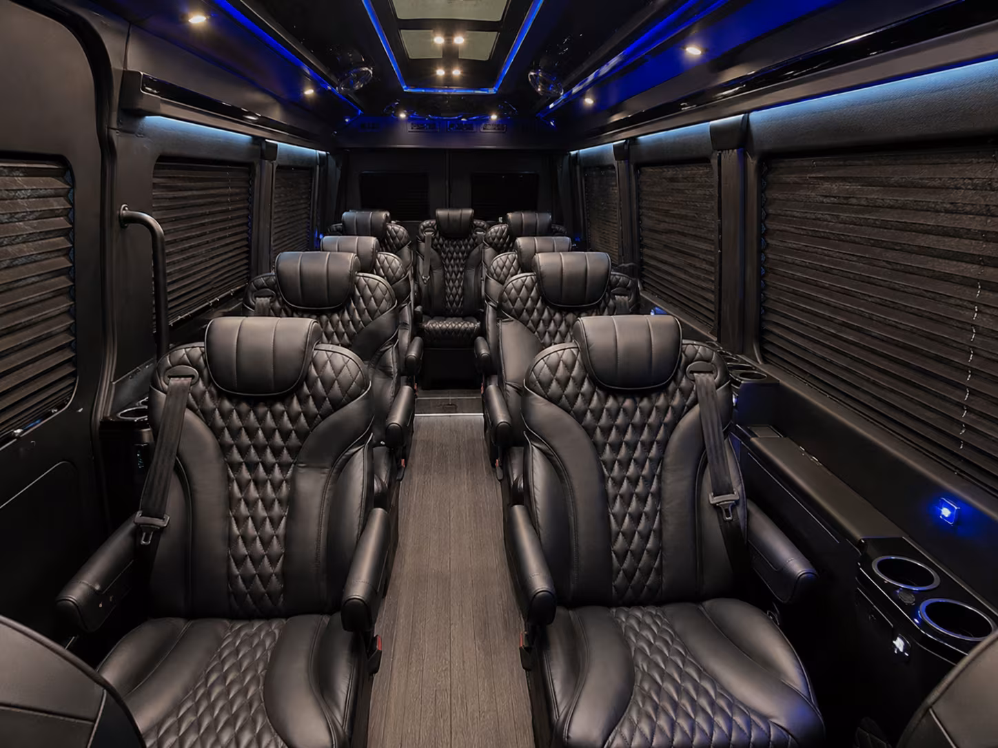 anchorage 20 passenger sprinter van interior
